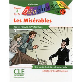 Livret de bande dessinee les miserables