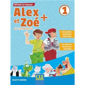 Alex et zoe eleve + dvd 1 - 3eme edition