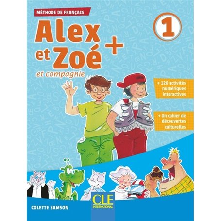 Alex et zoe eleve + dvd 1 - 3eme edition