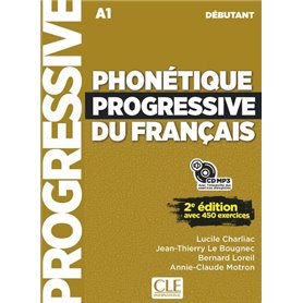 Phonétique progressive niveau débutant nouvelle couverture