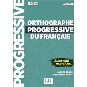 Orthographe progressive du français niveau avancé + CD (NC)