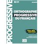 Orthographe progressive du français niveau avancé + CD (NC)