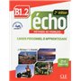 Echo b1.2 cahier d'apprentissage + cd audio 2ed