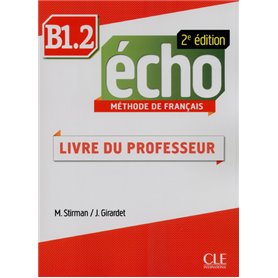Echo b1.2 livre du professeur 2ed