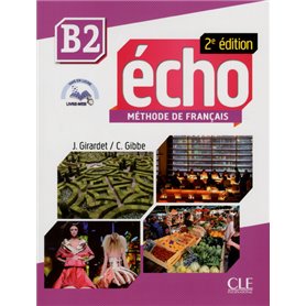Echo b2 - de francais 2ed - eleve + portfolio + dvd