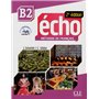 Echo b2 - de francais 2ed - eleve + portfolio + dvd