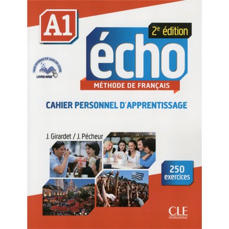 Echo a1 cahier d'apprentissage + cd audio 2ed