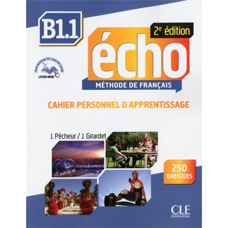 echo b1.1 cahier d'apprentissage +cd audio 2ed