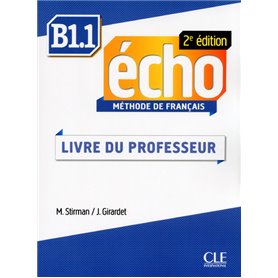 echo b1.1 guide pedagogique 2ed