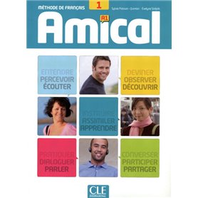 Amical 1 eleve + cd audio - de francais