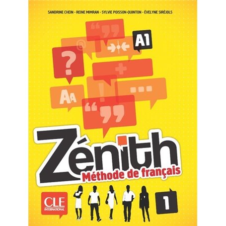 Zenith Niveau 1 élève + DVD-Rom 2ed.