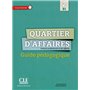 Quartier d'affaires 2 b1 - guide pedagogique