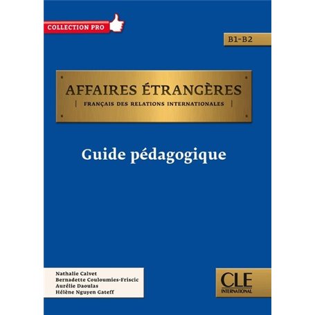 Affaires étrangères - Guide du professeur