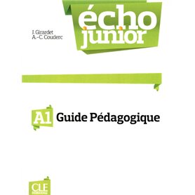 Echo junior a1 guide peagogique livre du professeur