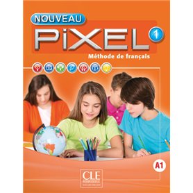 Nouveau Pixel fle niveau 1 élève + DVD Rom