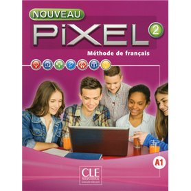 Nouveau Pixel fle niveau 2 élève + DVD Rom