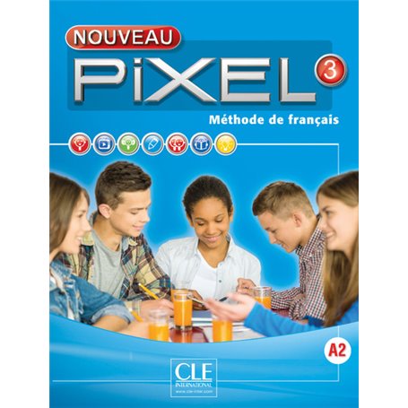 Nouveau Pixel fle niveau 3 élève + DVD Rom