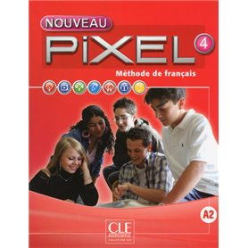 Nouveau Pixel fle niveau 4 élève + DVD Rom