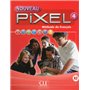 Nouveau Pixel fle niveau 4 élève + DVD Rom