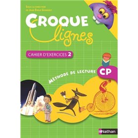 Croque-lignes - cahier exercices - tome 2 - CP