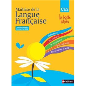 La balle aux mots - maitrise de la langues - manuel - CE2