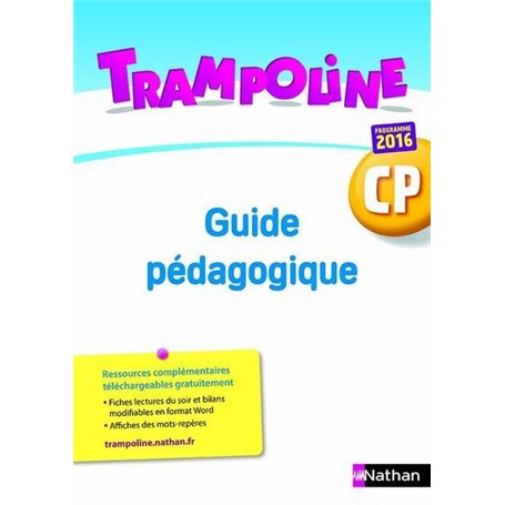 Trampoline - Guide pédagogique CP + CD