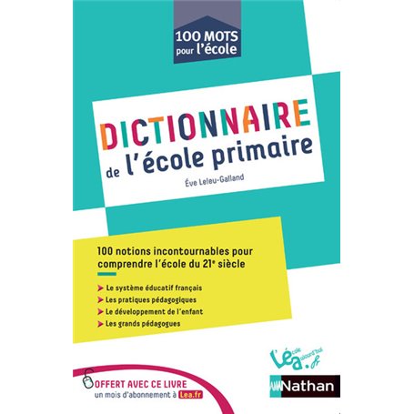 Dictionnaire de l'école primaire