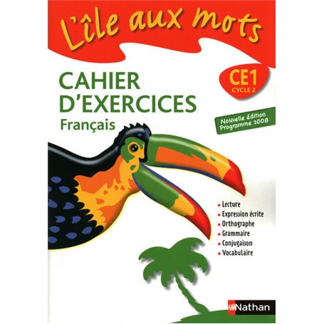 L'île aux mots - cahier exercices - CE1