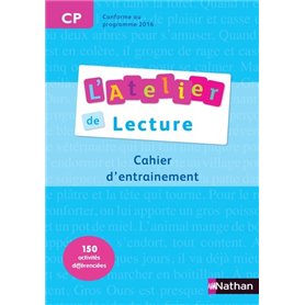 L'Atelier de Lecture - cahier entrainement - CP