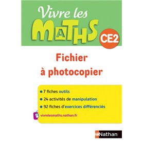 Vivre les maths - Fichier à photocopier CE2