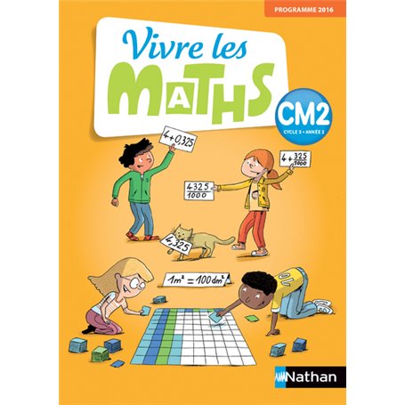 Vivre les maths - Fichier élève - CM2 - 2018