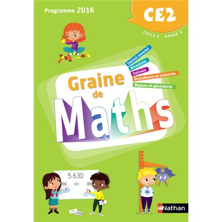 Graine de Maths - Manuel CE2 - 2018