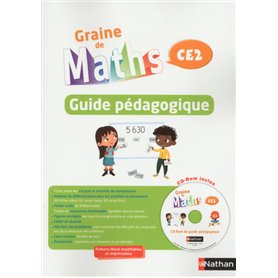 Graine de Maths - Guide pédagogique CE 2 + CD 2017