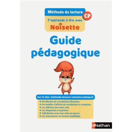 J'apprends à lire avec Noisette Guide pédagogique CP 2018