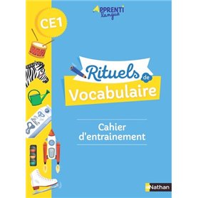 Rituels de vocabulaire CE1 - cahier d'entrainement