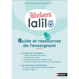 Les ateliers Lalilo - CP - Guide pédagogique + Ressources