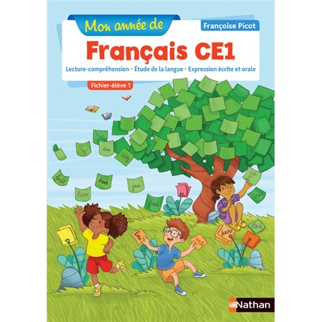 Mon année de Français CE1 - Fichier élève 1 - Nouvelle édition 2019