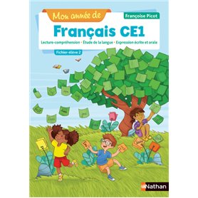 Mon année de Français - Fichier élève 2 CE1 - Nouvelle édition 2019