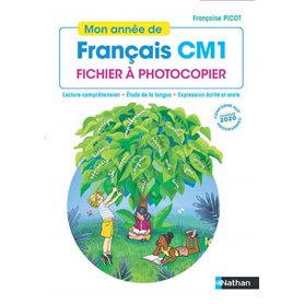 Mon année de Français CM1 - Fichier à photocopier 2020