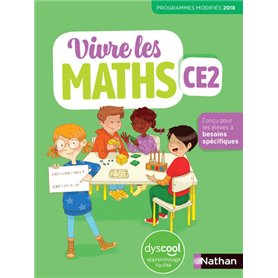 Vivre les maths CE2 - Fichier élève Dyscool - 2020