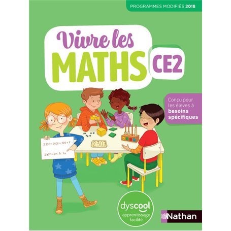 Vivre les maths CE2 - Fichier élève Dyscool - 2020