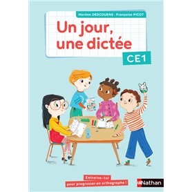 Un jour, une dictée CE1 - Cahier - 2020