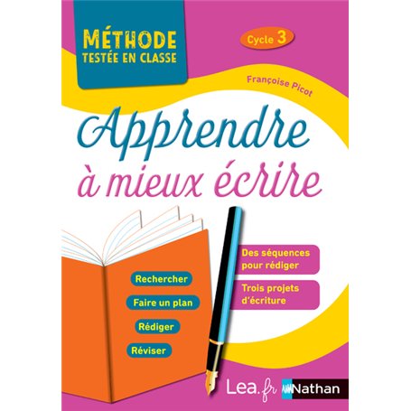 Apprendre à mieux écrire cycle 3