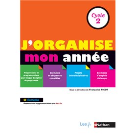 J'organise mon année - Cycle 2