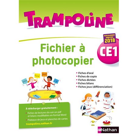 Trampoline - Fichier à photocopier - CE1 - 2019