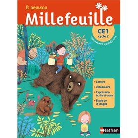 Nouveau Millefeuille CE1 Manuel 2019