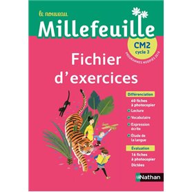 Nouveau Millefeuille - Fichier à photocopier CM2 - 2019