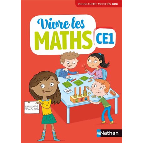 Vivre les maths - Fichier élève - CE1 - 2019