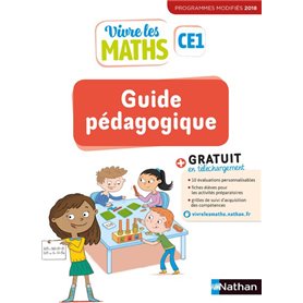 Vivre les maths - Guide pédagogique CE1 2019