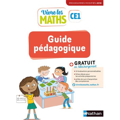 Vivre les maths - Guide pédagogique CE1 2019